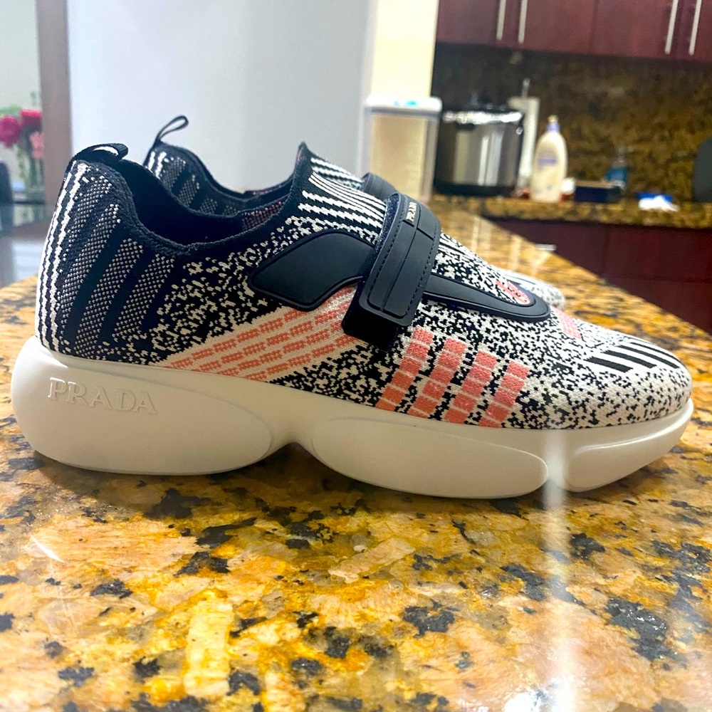 Brand New Prada Sneakers  size: (8.5) - Picture 3 of 5